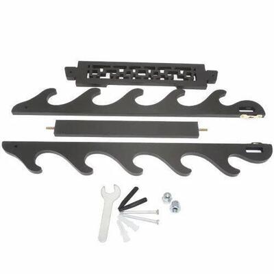 Hollow Out 5-Tier Sword Holder Wall Mount Samurai Sword