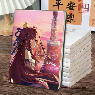 学生本子龙族周边卡塞尔之门新款可爱上衫绘梨衣a5b5笔记本记事本