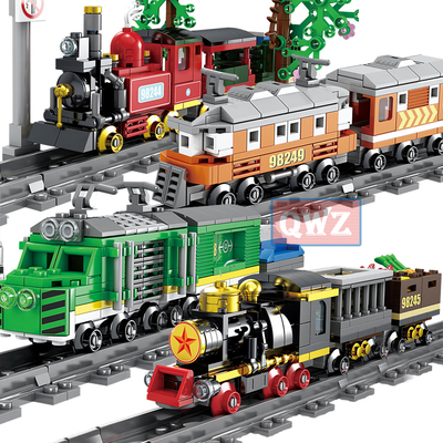 极速New City Compatible All Railway Train TramcarT Building