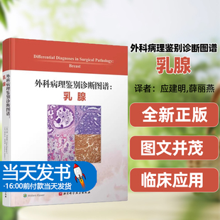 外科病理鉴别诊断图谱乳腺应建明薛丽燕附带图表便于理解北京科学技术出版社临床病理特征病理学诊断鉴别诊断病理与外科