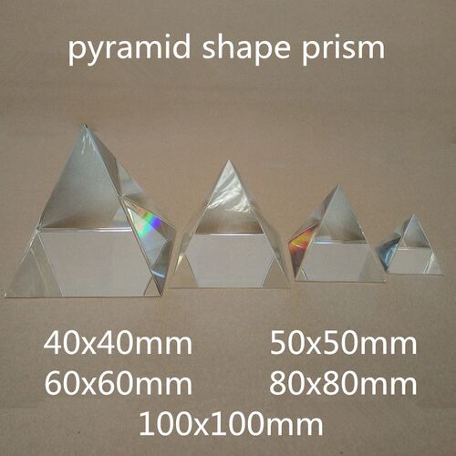 50x50bmm 50*50mm K9 pyramid Prism Lens For Physical Experime - 封面