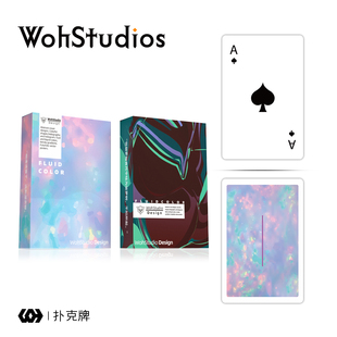 【Woh】裟罗流影 扑克卡牌 德州扑克纸牌斗地主桥牌实惠包邮扑克