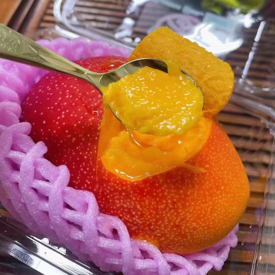 日本品种宫崎芒果新鲜水果红皮芒果非太阳之子太阳芒果1个