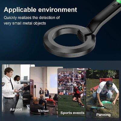 Metal Detector High Sensitivity Metal Finder 360°Scanning