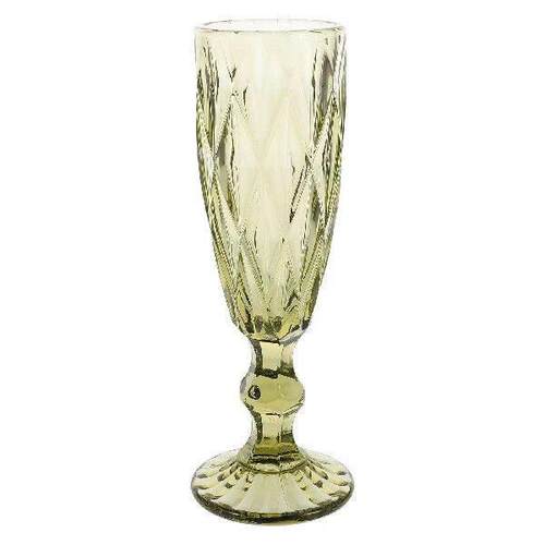 Glass Drinking Glasses Green Old-fashioned Glassware