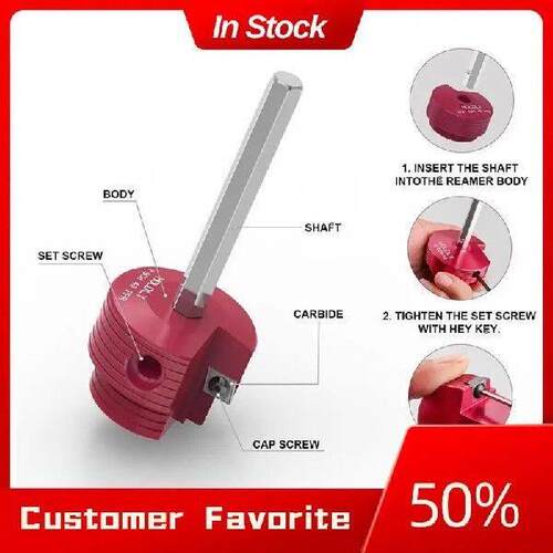 AT03 Top PVC Pipe Reamer With Hexagonal Shaft-PVC Joint