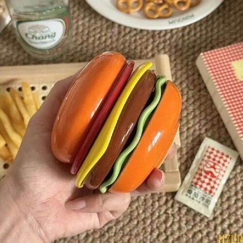 H7ED Ceramic Burger Building Plates Heat Resistant