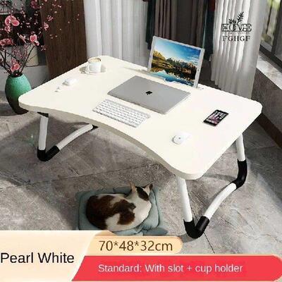 70cm wide laptop table student dormitory bed folding table