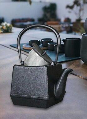 Cast Iron Teapot Tea Ceremony Accessories with Lid Chinese