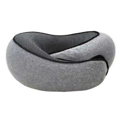 Neck Pillow Memory Foam Airplane Pillow Soft Chin Support