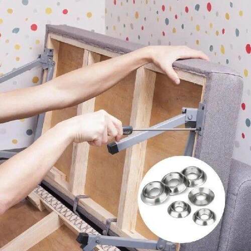 295pcs Finishing Washers Set Metal Countersunk Finish