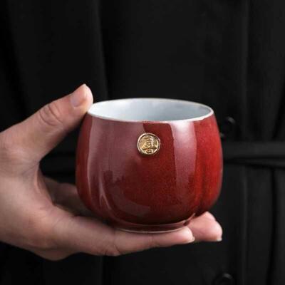 Kiln Baked Tea Cup Ceramic Kung Fu Tea Set Cup Master Cup