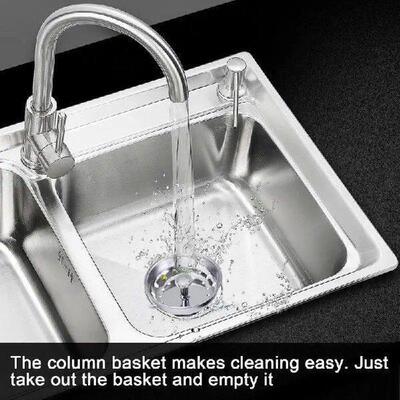Stainless Steel Sink Strainer Anti-Clogging Kitchen Sink