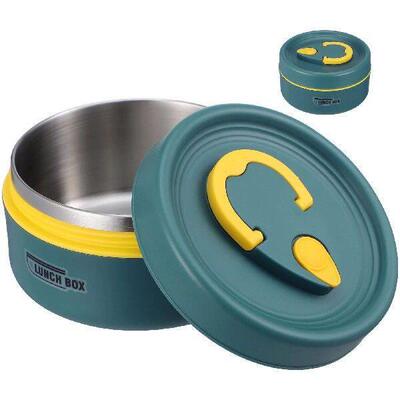 Tin Insulated Lunch Box Warming Lunchbox for Adults