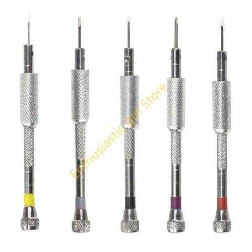 Five Piece Screwdriver Instrument Set For Watch Repair