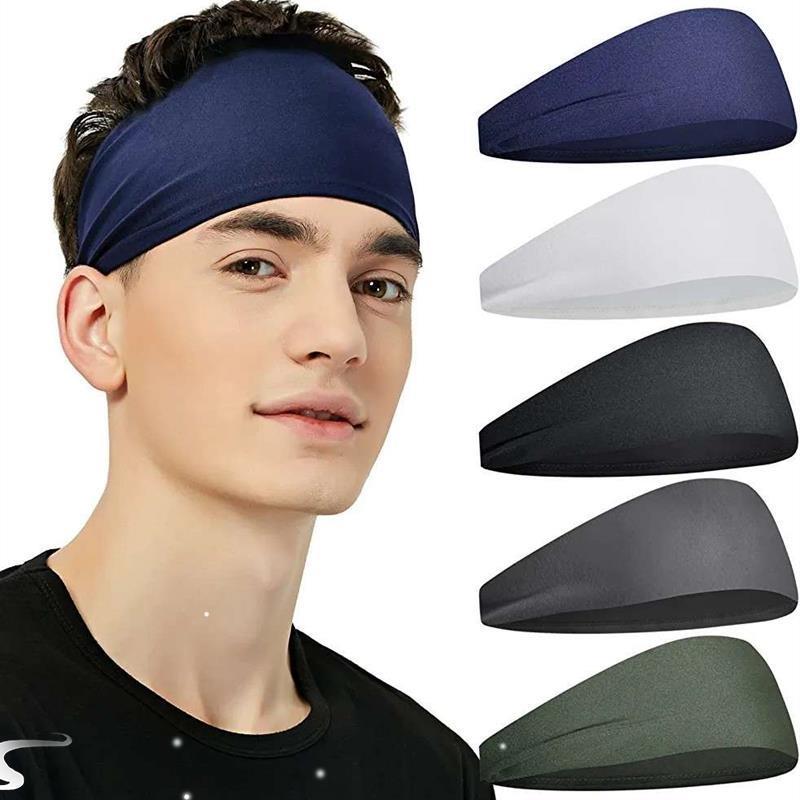 Moisture Wicking Workout Headband Sweatband for Running Yoga