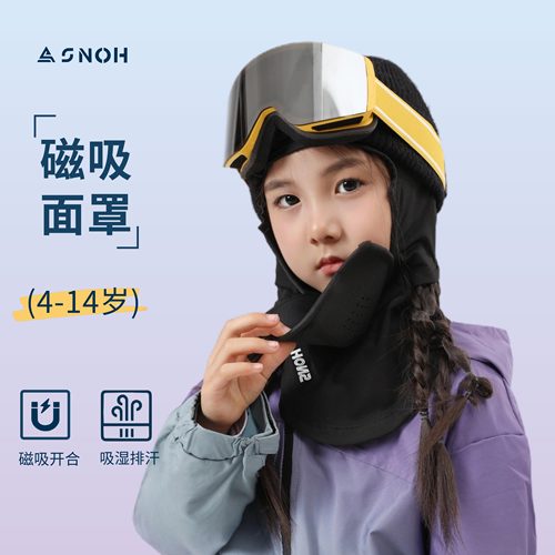 磁吸快速开合保暖透气防起雾