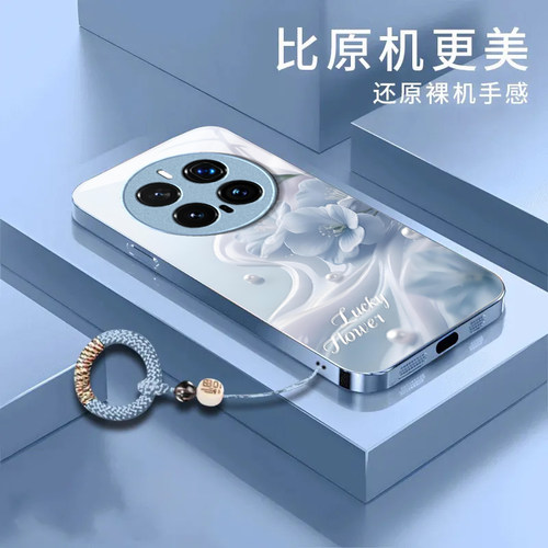 珠光花语honor荣耀Magic8Pro手机壳7/6/5玻璃4/3Play9T/8t硬Power