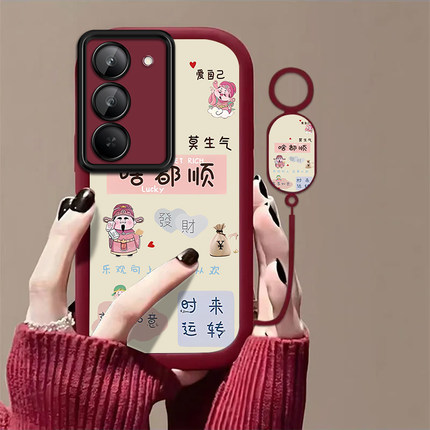 啥都顺适用红米Note15R手机壳红米Note14/13/12pro+新款12/11r高级note10/9全包5g防摔11se软壳turbo3/4Pro