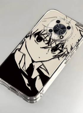 素描奇犽适用华为NZONE50Pro手机壳新款SP210防摔镜头全包男女带挂绳创意透明保护套高级感时尚软壳个性情侣