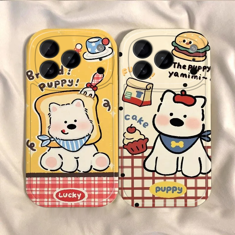 吐司汉堡适用苹果17promax手机壳iPhone16/15pro新款14女男13全包防摔12pro软壳11时尚xr高级感ip6s/7/8plus