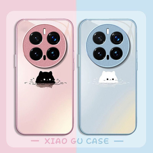 潜水猫咪适用honor荣耀Magic8Pro手机壳Magic7Pro新款Magic6/5玻璃Magic4/3套Play9T/8t硬Play7t/6t荣耀Power