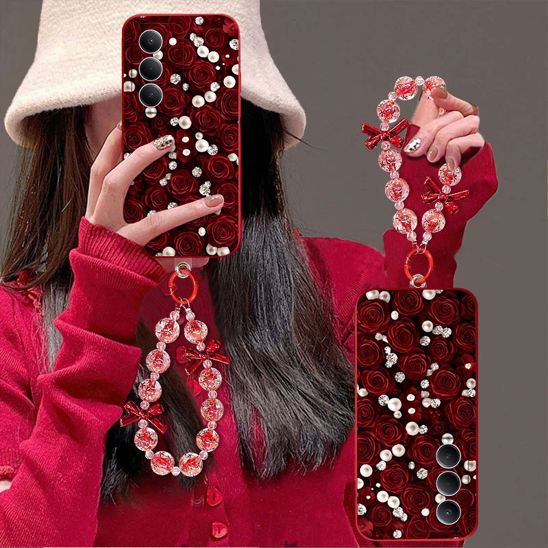 珍珠玫瑰适用红米Note15R手机壳红米Note14/13/12pro+新款12/11r高级note10/9全包5g防摔11se软壳turbo3/4Pro,3C数码配件,手机保护套/壳,淘宝优惠券,粉丝福利购,淘宝优惠卷