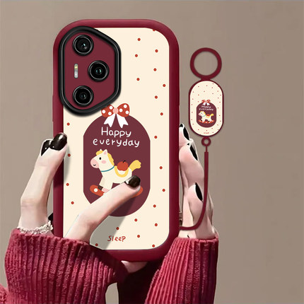 可爱小马适用vivoY500手机壳y300/y200/y100i新款y97高级y93/y76/y74/y52/y51sy78/y77t防摔y50/y37mpro+5gGT