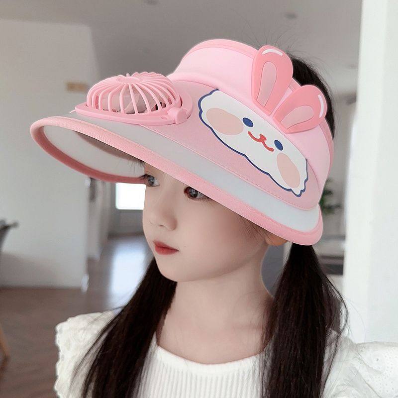 巴拉妮琪儿童防晒帽夏季女童卡通电风扇帽子宝宝空顶帽男童遮阳帽,童装/婴儿装/亲子装,帽子,淘宝优惠券,粉丝福利购,淘宝优惠卷