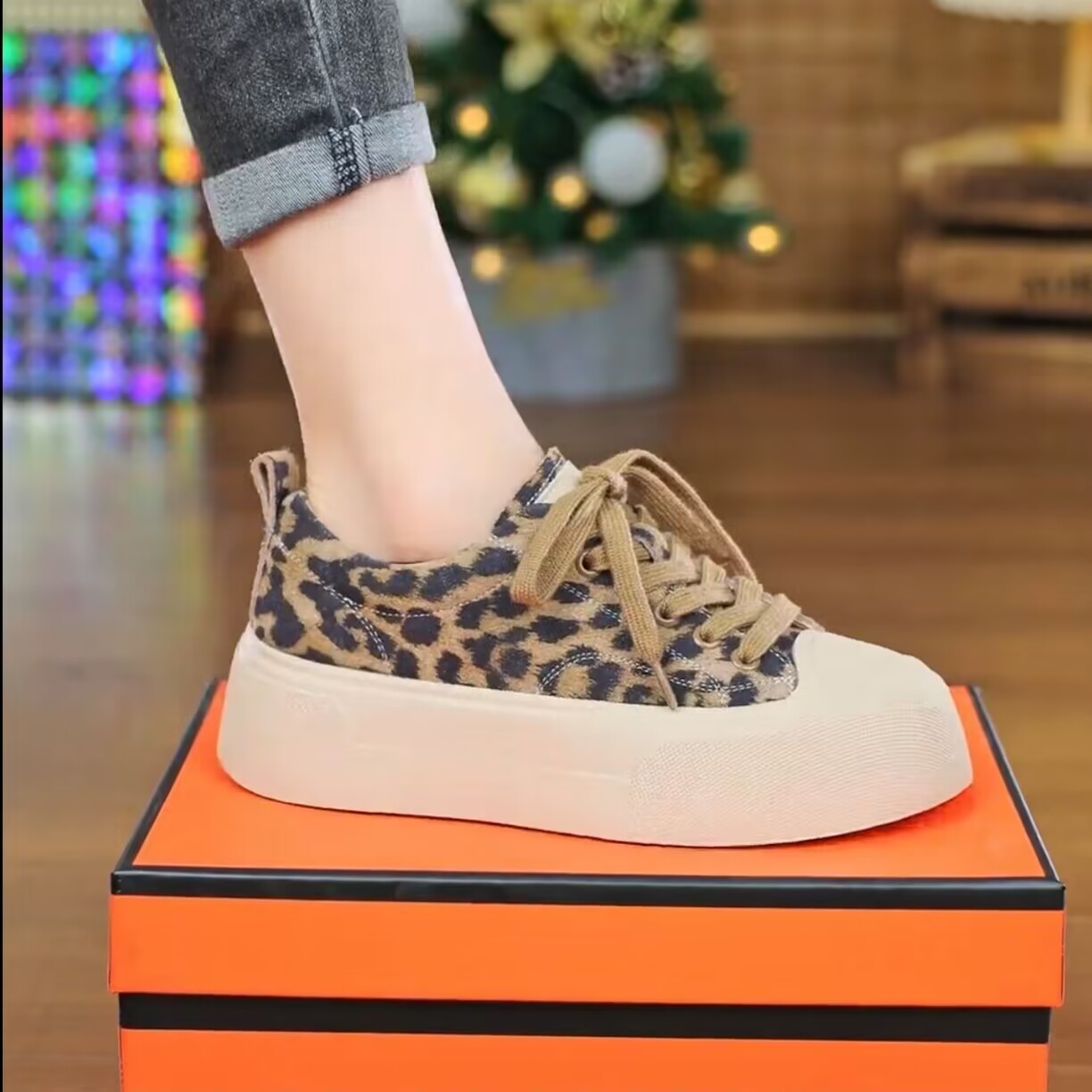 真皮厚底休闲板鞋软底轻便小白鞋