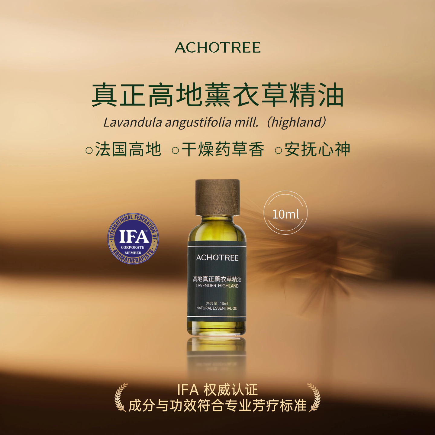 ACHOTREE高地真正薰衣草精油