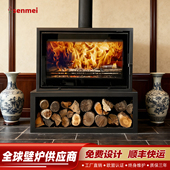 senmei全窗门欧式 真火壁炉燃木家用客厅别墅民宿柴火IMX2D2L1