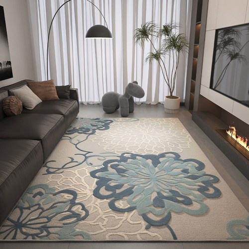 地毯客厅轻奢高级感现代简约耐脏