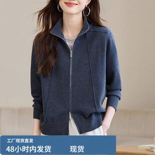 早春外套春秋开衫外搭上衣春装女款2025年新款爆款洋气休闲棒球服