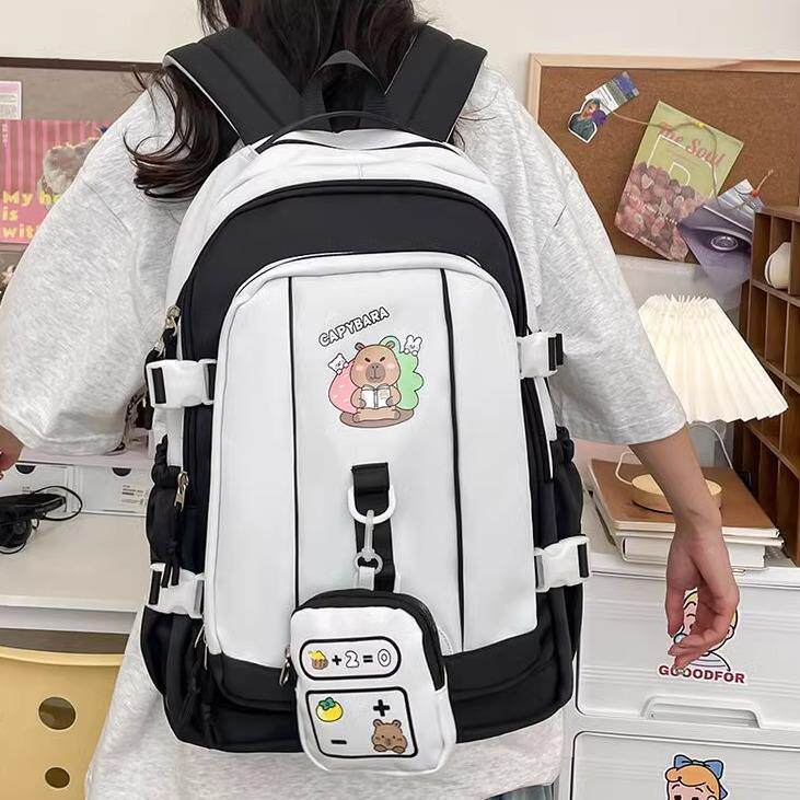 小学生可爱背包百搭卡通双肩包包