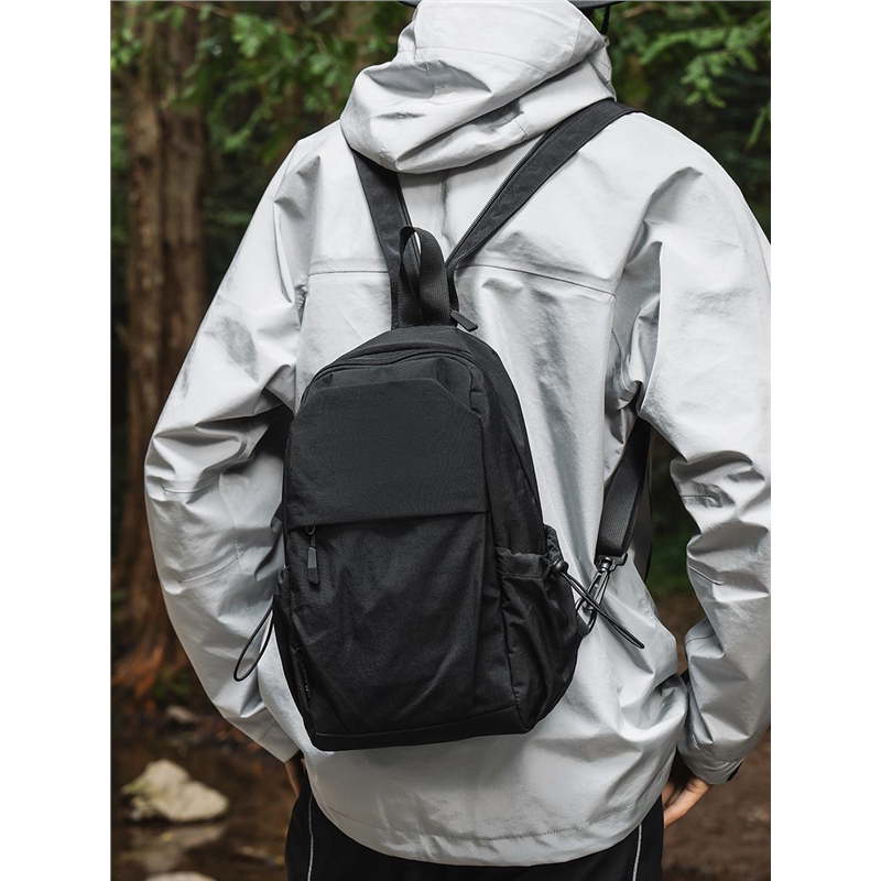 多功能两用胸包男女户外出行旅行轻便小型双肩包运动登山包斜挎包