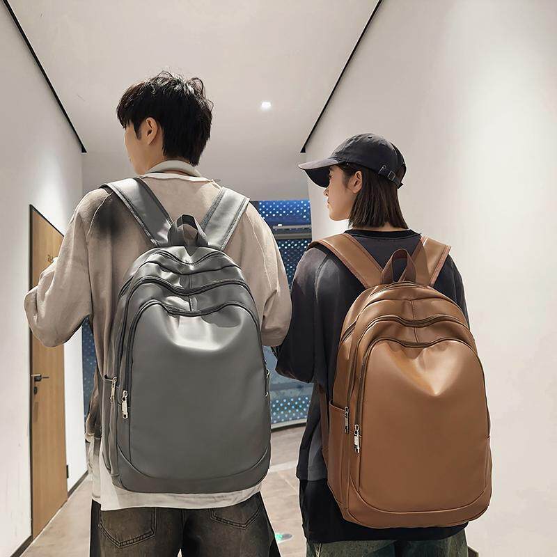 2025新款双肩包女大学生书包大容量旅行背包初中高中学生电脑包