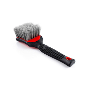 汽车轮胎DF同款刷子 轮毂刷子毛刷钢圈刷清洗 轮胎脚垫织物清洁刷