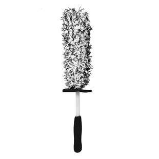 汽车轮毂刷子 纤维轮毂刷洗车轮胎轮毂清洁长柄短柄专用刷软毛