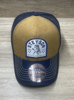 烈马斯坦森stetson美式复古卡车司机帽男女同款棒球帽四季休闲帽