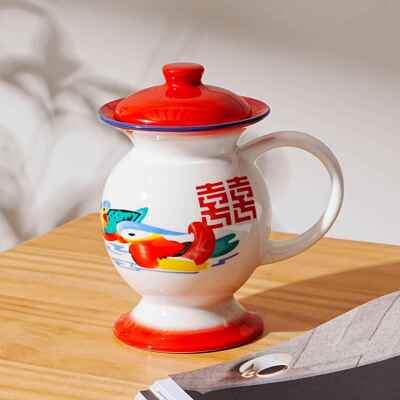 小痰盂罐水杯大号k夜壶茶杯尿壶款喝水茶缸子怀旧老式马桶杯子