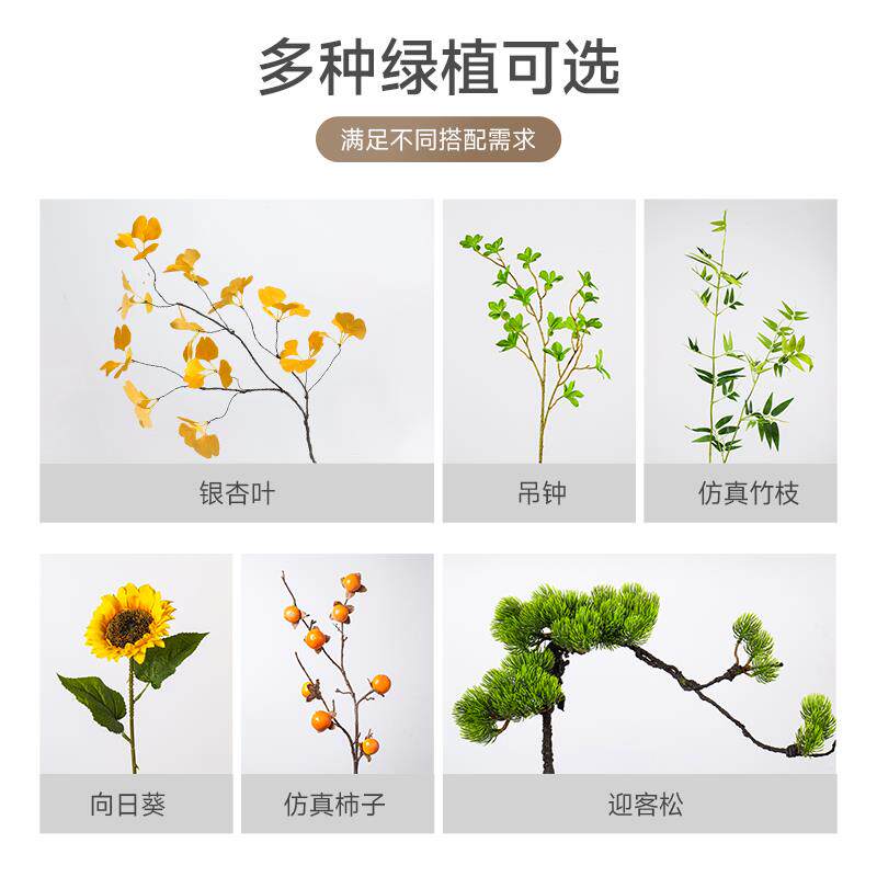 定做墙柿室柿如意美中式q宋客厅现代装饰画