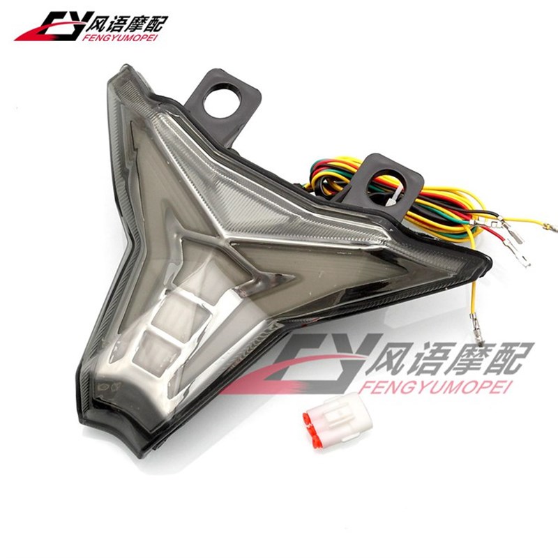 适用川崎 Z1000 ZX-10R 16-1A8 NINJA400 LED后尾灯刹车灯带转向