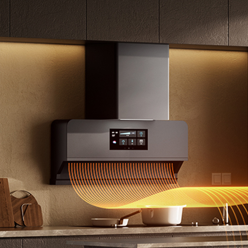 冈田（日本）智慧屏油烟机真变频