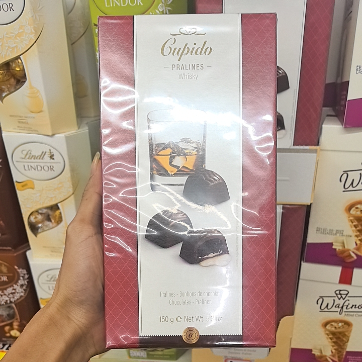 香港代购比利时Hamlet威士忌酒心巧克力礼盒情人节女友礼物150g