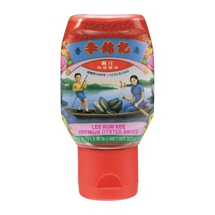 港版 李锦记蚝油 李锦记旧庄蚝油 特蚝油 炒菜蘸酱 327g塑瓶装