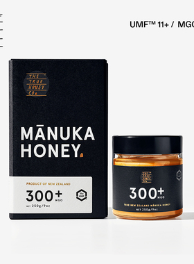 TTHC初蜜蔻麦卢卡蜂蜜UMF11+/MGO300+新西兰原装进口250g/瓶