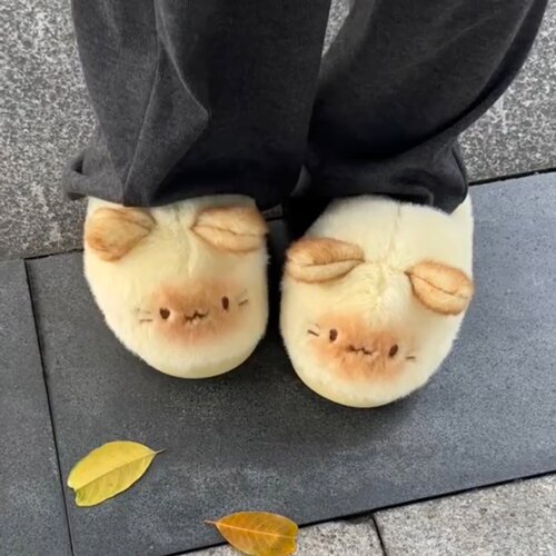 长出小猫爪了~猫爪棉拖鞋