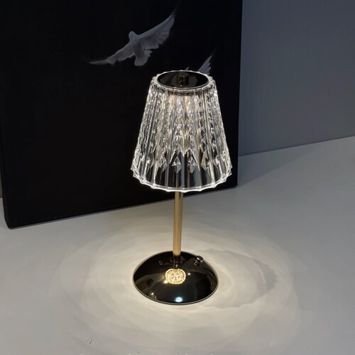 水晶台灯轻奢高级感小夜灯
