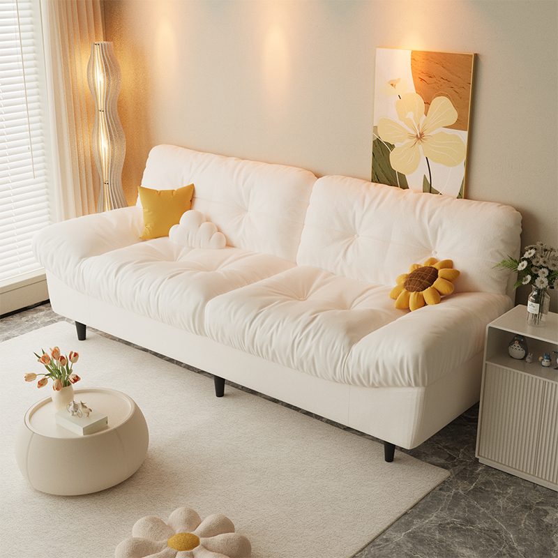 云朵布艺沙发客厅2025新款小户型